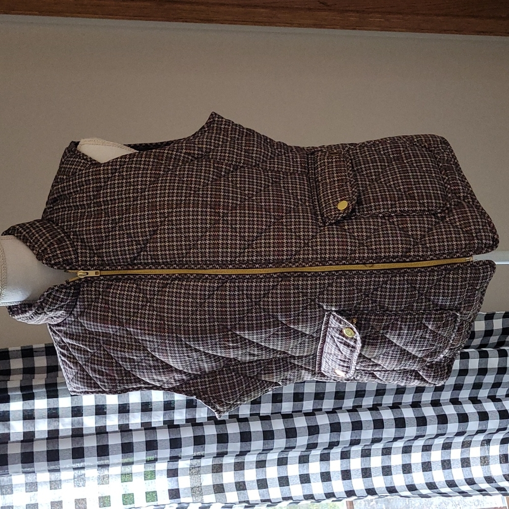 St. John's Bay Quilted Vest L